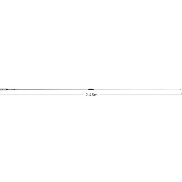 第一電波工業ダイヤモンドアンテナDIAMOND ANTENNA DP-NR22L 144MHz帯高利得5/8λ2段ノンラジアルモービルアンテナ (DIGITAL対応)