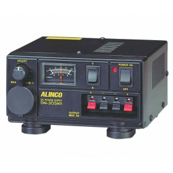 ALINCO アルインコ 最大5A 安定化電源器(AC100V-DC12V) DM-305MV (無 ...