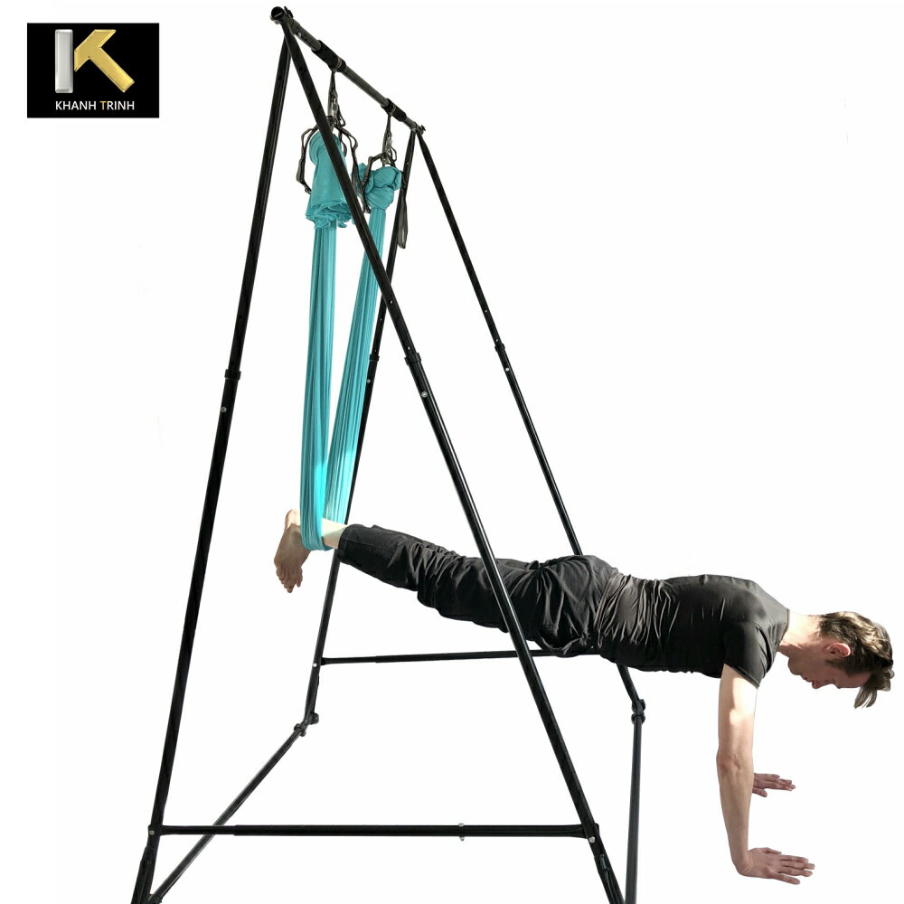 【SGS認定】折り畳み式エアリアルヨガスタンド 幅広モデル 空中ヨガ エアリアルヨガ ハンモックヨガ ハンモックスタンド通販格安セール情報 楽天 通販