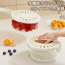 水切り器 水切り 野菜みずきり 野菜水切り 水切りボウル 多機能 野菜 果物 洗い 保存 容器 調理器具 アウトドア 冷蔵庫 収納 時短 料理 グッズ 野菜 水...