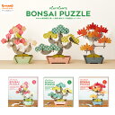 【ドリームズ公式】BONSAI PUZZLE PINE TREE/JAPANESE APRICOT/JAPANESE MAPLE 盆栽パズル 松/梅/椛