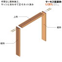 【8月はエントリーでP10倍】 DS窓枠 ジャストカット仕様 サーモスシリーズ用 規格サイズ02313用 ノンケーシング 三方タイプ ねじ付アングル LIXIL...