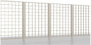 フェンス LIXIL アーキキャストフェンスFK型 間仕切りタイプ T-10 本体 900×1090mm 建材屋