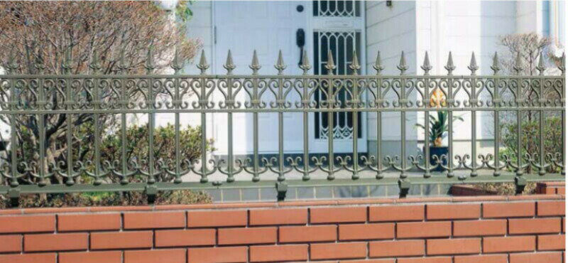 フェンス LIXIL エレナフェンス T-8 本体 1000×800mm シルバーグリーン 建材屋