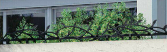 フェンス LIXIL ミニフェンスB型 T-2 本体 1000×206mm 建材屋