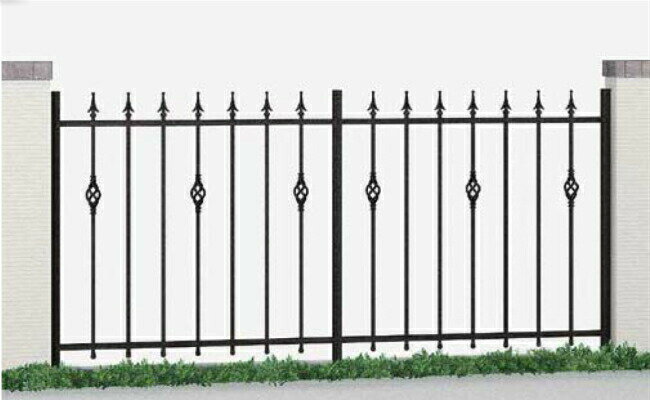 フェンス LIXIL ラフィーネフェンス2型 間仕切りタイプ T-12 本体 1000×1290mm 建材屋