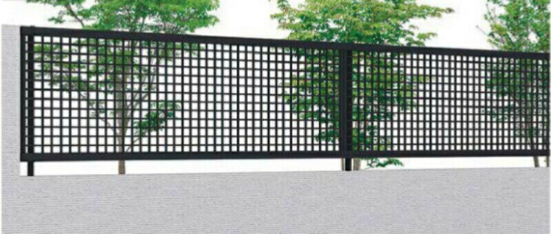 フェンス LIXIL ライシスフェンス 7型 フリーポールタイプ T-6 本体 1979×600mm 建材屋