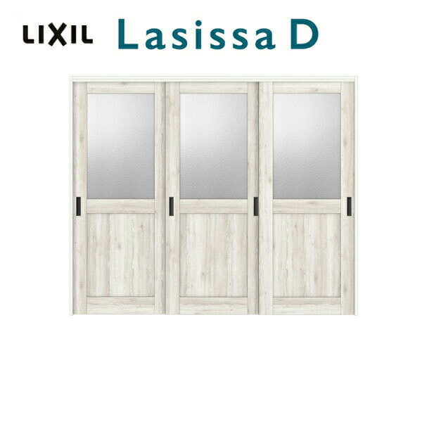 室内引戸 上吊方式 可動間仕切り 3枚建 引き違い戸 ラシッサD パレット LGH ノンケーシング枠 2420/242..