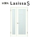 【8月はエントリーでP10倍】 室内ドア 親子ドア ラシッサS LGK ノンケーシング枠 1220 W1188×H2023mm ガラス入りドア 錠付き/錠なし ...