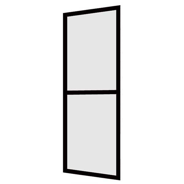 Rakuten - LIXIL/リクシル 玄関引戸(引き戸) 菩提樹用網戸 2枚建戸ランマ無 普通枠 232型(千本格子) 6154 W1640*H1847【玄関】【出入口】 建材屋