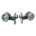 永大産業 スキスム 鎌錠 引き戸用・吊り戸用 セット品 表示錠 シルバー TDB-KMH26MS