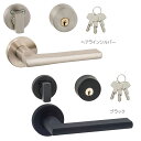 【8月はエントリーでP10倍】 ノダ カナエル 内装ドア用 ウエスト製取手 ワンタッチ 簡易錠付き錠防犯性能なし MP-D1314 カラー2色