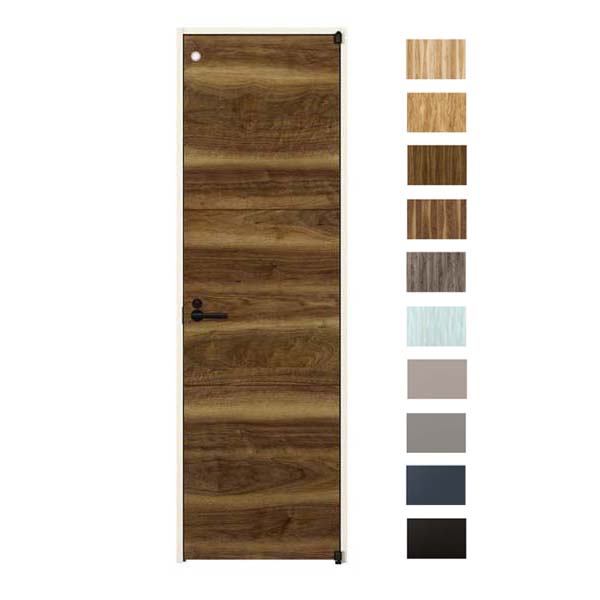 トイレドア ラフォレスタF A34 ケーシング枠 07520 W752×H2033mm 鍵付 室内ドア YKKap 扉 木質 木目調 建材トイレ 建具 板戸 障子 ドア 交換 おしゃれ リフォーム DIY 建材屋