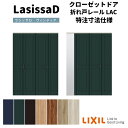 ご注文の前に必ずお読みください。 相談・お問合わせ先 ☆商品に関するご相談・お問合わせ☆LIXIL/TOSTEM お客さま相談センター TEL. 0120-126-001 FAX. 03-3638-8447 受付時間 月〜金 9:00〜18:00 土日祝日 9:00〜17:00 ※ゴールデンウィーク/夏季休暇/年末年始を除く ★ご注文に関する相談・お問合わせ★ 有限会社ドリーム メール. info@dreamotasuke.co.jp　FAX. 0799-64-1111 ※土日祝/ゴールデンウィーク/夏季休暇/年末年始を除く シリーズ LIXIL/リクシル トステム/TOSTEM ラシッサD ヴィンティア クローゼットドア レールタイプ(寸法オーダー) 商品に関する事項 商品画像はイメージです。実物と異なる場合がありますのでご注意ください。正確なお色の確認には、お近くのリクシルショールームでの確認をおすすめいたします。 お支払方法 銀行、郵便局、クレジットなど オプション選択項目の増減金額、送料の変更等は自動計算、自動送信メールには反映されません。 受注承諾メールを必ずお送りしておりますので、必ずそちらで確定金額をご確認ください。 納期、在庫に関する事項 10〜20日以内に発送予定(土日祝日除く)。 納期は仕様により異なりますのでお急ぎの場合はお問合わせください 納期を確認後、出荷予定日をメールにてご連絡します。 梱包、配送に関する事項 北海道、沖縄を含む離島、遠隔地は送料が別途必要となる場合があります。 硝子は組み込んだ状態で発送しますが、枠の組立は現地対応となります。 配送には保険を適用しております。保険適用条件内のお届けから3日以内に開梱の上、検品をお願いいたします。 その他注意事項 確定金額は注文承諾メールにてお知らせいたしますので、必ずご確認ください。 オプション選択項目の増減金額、送料等は自動計算自動返信メールには反映されませんのでご注意ください。 当商品はお客様からのご注文後にメーカー発注しております。 メーカー手配後の商品の変更、キャンセルはできませんのでご注意ください。 ※メーカー手配前（注文確定前）の変更、キャンセルは可能です。 ※お届け時の商品間違い、商品破損については商品代替えのみの対応となり、いかなる原因だとしても二次的な被害の保証は一切承っておりませんのでご理解の上でのご購入をお願いします。 また、不具合商品を一度取付されますと、取付時の不具合とみなされますので絶対に不具合品の取付は行わないでください。LIXIL/リクシルの人気室内建具 インテリア リビング建材 ラシッサD トレンドを超えて、すっかり定番になったヴィンティアスタイル。個性的で、自分らしいこだわりを表現できると老若男女に人気のスタイルです。不均一な塗りの風合いを持たせたマットなローラー塗装仕上げ単色3色(ネイビーブルー、ボトルグリーン、チャコールブラック)ダイナミックな木目をありのままに生かした木目4色(ナチュラルオーク、チーク、ラフオーク、グレージュエルム)の全7色のカラーバリエーション。 大容量の収納を実現するクローゼットドア。レールタイプはピボットとーフリーの切り替がワンタッチ式。常時フリーにも対応。フリーで広い間口の収納を実現できます。 特注でサイズオーダーができますのでリビングや居間向けの幅広サイズからトイレや洗面室向けの幅狭サイズまでお作りすることができ、また、オプション選択でミラー付きをご選択することもできます。リビング、和室、寝室、子ども部屋等の居室以外にも洗面所、トイレ、キッチン、台所などのリフォームにも最適です 当店では「ラシッサD ヴィンティア」をお安い価格で販売しております。