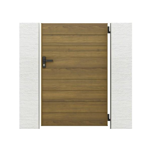 門扉 リクシル 開き門扉AA YM1型 横桟 片開き 09-12/09-14 埋込使用 W900×H1200/1400mm LIXIL 開き門扉..