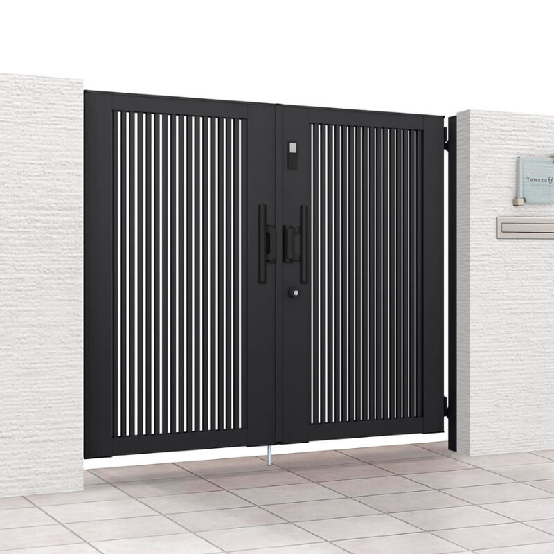 開き門扉AB TR1型 両開き 埋込使用 呼称06-12 扉寸法W1200(600+600)×H1200mm リクシル LIXIL 開き門扉 ..