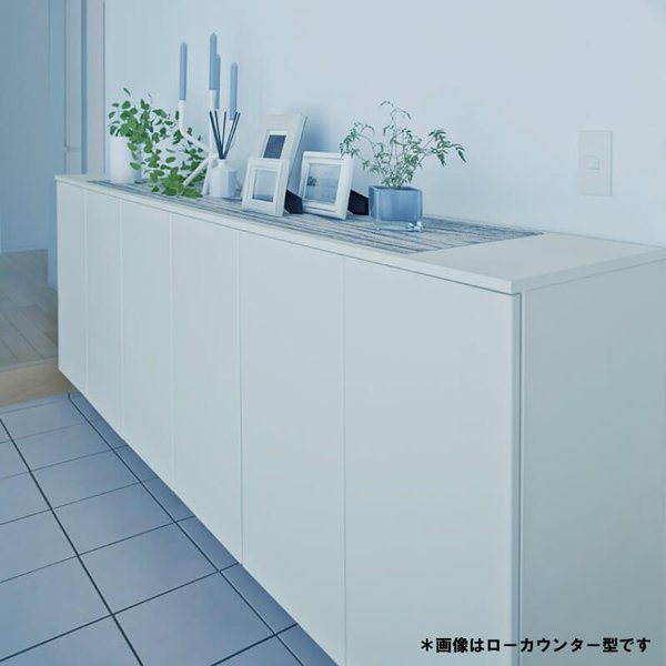 樂天商城 - LIXIL ラフィス 玄関収納 カウンター型 フロート納まり ARGS-AA-○○-□-1121C1F-1-9 W1140mm(400＋740) H21(2080mm) リクシル 建材屋