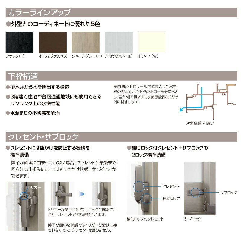 引き違い窓 半外付 15011 セレクトサッシSG W1540×H1170 mm LIXIL 窓サイズ 2枚建 ...