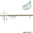 トイレ手洗 キャパシア カウンター カウンター奥行160 ベッセル型 丸形手洗器 YN-AL(L/R)ECXKXH(E/J)X ハンドル水栓 LIXIL リクシル 建材屋