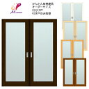 かんたん建具 室内引分け戸 ふすま【襖】等取替用引戸 和室出入口 建付調整部品付 框タイプ アクリル板付 巾〜915×高さ〜1820mm オーダーサイズ フラッ...