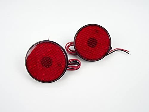 トヨタ　　　ノア　NOAH　　　ヴォクシー　VOXY　　60 系　65 系　70 系　75 系　42連　 LED リアバンパー ライト LEDリフレクター ランプ 　反射板　リアバンパー　リフレクター　レッド　　001A-1