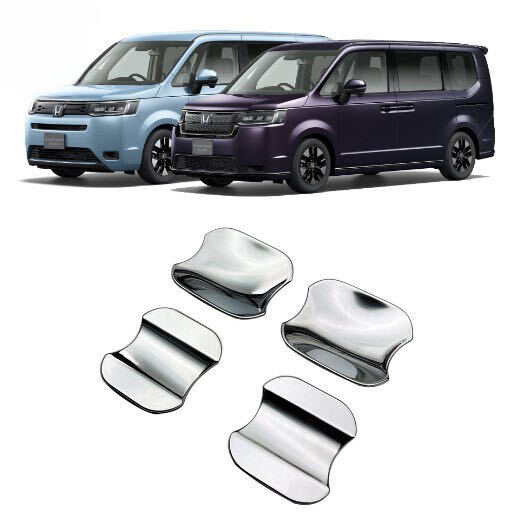 ホンダ ステップワゴン 2022y～ メッキ ドアハンドル ドアノブ ドア サイド カバー ガーニッシュ RP6 R..