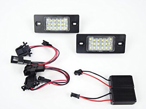 フォルクスワーゲン ゴルフヴァリアント ゴルフ5 　専用設計　　LED　　ナンバー灯　　ライセンス　ランプ　　ナンバー　ライト　030603