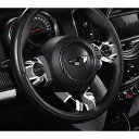 MINI mini ミニ F57 ワン クーパー クーパーS コンバーチブル ブラックジャック ステアリング スイッチ カバー ガーニッシュ(2)