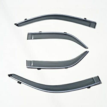 トヨタ マーク マーク2 110系（2000年10月から） 　取付金具付き　メッキ　モール　ドアバイザー サイドバイザー　ドア サイド バイザー