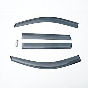 トヨタ イスト ist 60系 61系 65系（2002年5月から2007年7月まで）　取付金具付き　ドアバイザー サイドバイザー　ドア サイド バイザー