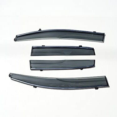 ホンダ フィット FIT GE6～GE9 フィットシャトル　GG7/8　ハイブリッド　GP2　（2007 - 2013年） 取付金具付き メッキモール　ドアバイザー サイドバイザー　ドア サイド バイザー