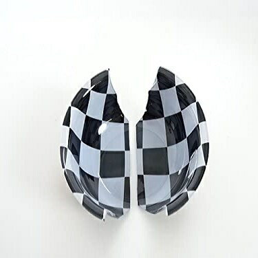 BMW ミニ MINI F56　チェッカーフラッグ　インナー ドアハンドル カバー ドア ガーニッシュ パネル 皿 　プロテクター　内装