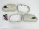 メルセデス ベンツ LED ウィンカー ドアミラー サイドミラー カバー カニ爪 アロータイプ(未塗装) W220 W215 前期 (98-02y) S320 ...