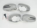 メルセデス ベンツ LED ウィンカー ドアミラー サイドミラー カバー カニ爪 アロータイプ(未塗装) W221 W219 W216 前期 CL550 CL6...