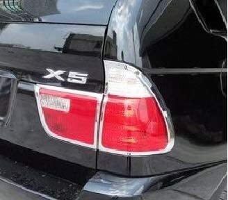 乐天商城 - BMW X5　E53 （2000年 - 2006年）メッキ テールライト テールランプ リア リング　リム　ガーニッシュ　カバー