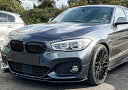 BMW F20 118i 118d 120i M135i M140i Mスポーツ 1シリーズ 後期 カーボンルック フロントバンパー リップスポイラー ダクト ガーニッシュ フロントリップ サイドダクト パネル フェンダー エアロ ZST-324