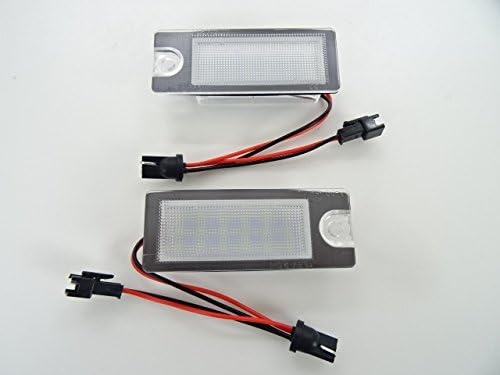 ボルボ 　 V70 XC70 S60 S80 XC90　専用設計　　LED　　ナンバー灯　　ライセンス　ランプ　　ナンバー　ライト　b6843
