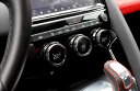 ブラック エアコン ダイヤル カバー リング ジャガー E-PACE Eペイス S SE HSE R-ダイナミック 180PS 200PS 250PS 300P...