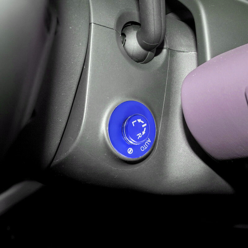 ブルー ステアリング コントロール スイッチ カバー ディフェンダー 90 90S 90SE 90HSE 110 110S 110SE 110HSE 110X　110 110S 110SE 110HSE 110X 130 130SE 130X b8588