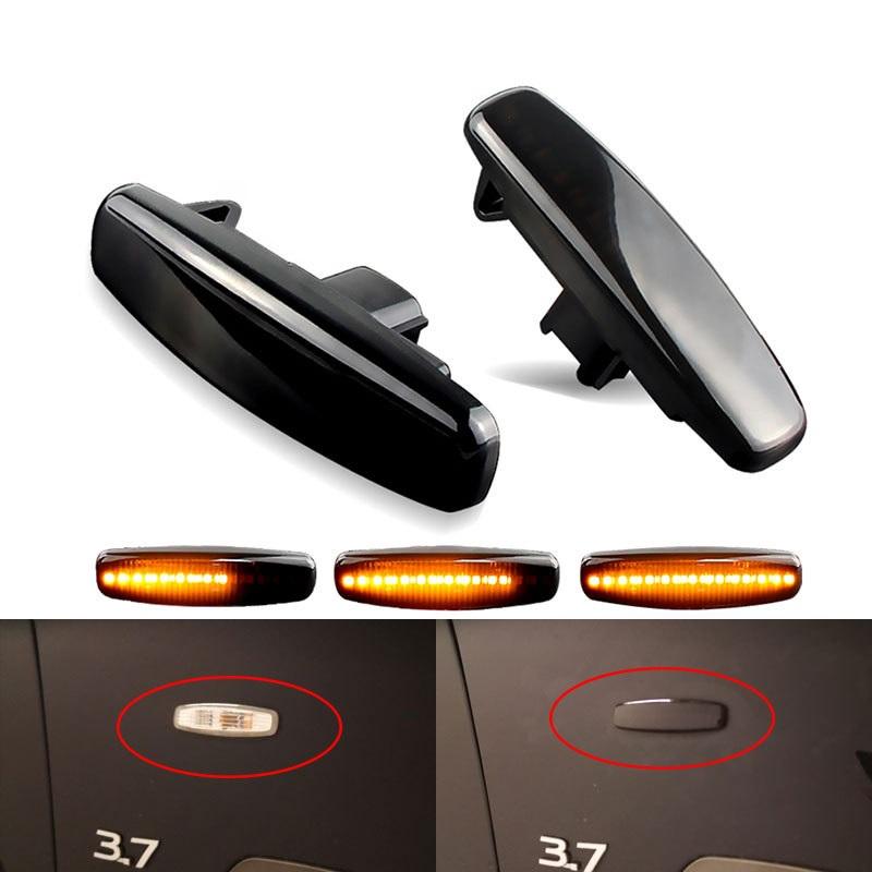 日産　スカイラインクロスオーバー J50 370GT FOUR タイプP 　流星ウインカー　シーケンシャル LEDサイドマーカー マーカー　ウィンカー スモーク