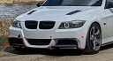BMW E90 E91 318i 320i 323i 325i 330i 330xi 335i セダン ワゴン 前期 Mバンパー カーボンルック フロントバンパーガーニッシュ フォグ バンパー モール カバー エアロ ZST-493