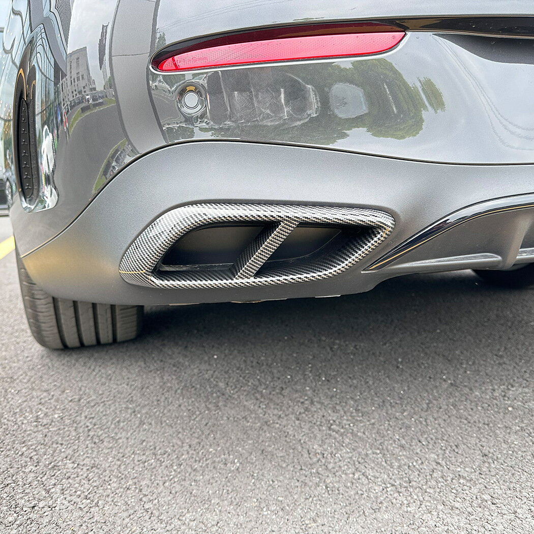 メルセデス ベンツ C236 CLE200 CLEクラス クーペ スポーツ AMGルック 4本出しルック カーボン ルック ..