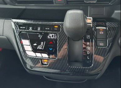 ミツビシ デリカミニ ekスペース ekクロススペース ニッサン ルークス カーボン調 シフトスイッチ カバー シフト センターパネル ガーニッシュ フレーム 枠 カバー B34A B35A B37A B38A B44A B45A B47A B48A b11860