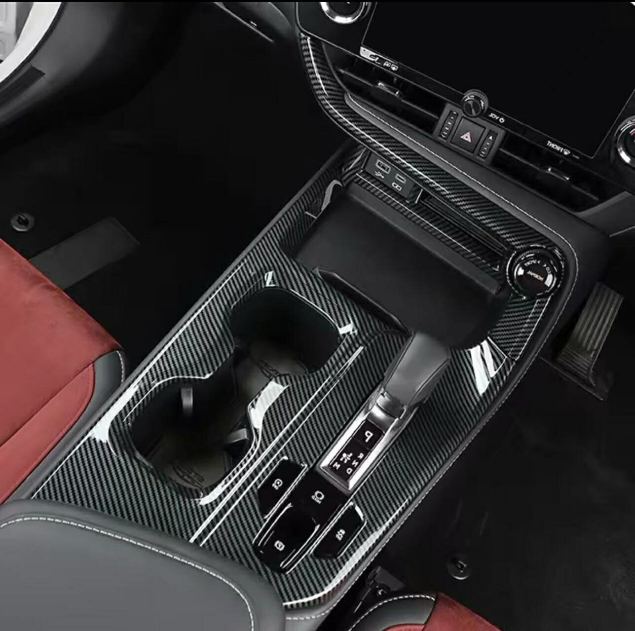 レクサス NX 20系 シフトパネル カバー センターコンソール ギア シフト パーキングスイッチ ドリンクホルダー ガーニッシュ レクサスNX NX250 NX350 NX350h NX450h b11897