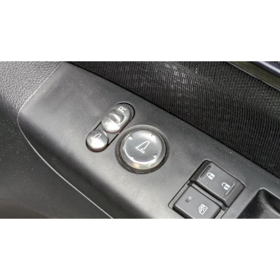 ホンダ シビックハイブリッド FD3 MXB MX MXST 　ミラー スイッチ カバー ドアミラー サイド ミラー 調整 ボタン シルバー 銀 b13604 12mm