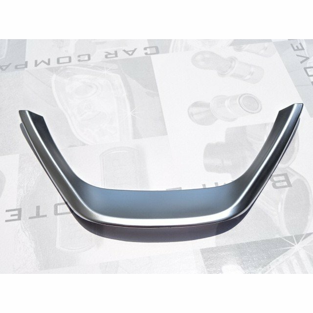 シルバー　ステアリングカバー BMW　F34 320i 320d 328i 335i xDrive グランツーリスモ 3シリーズ ハンドル　ステアリング 　カバー　フレーム　パネル　ガーニッシュ ショート　0303