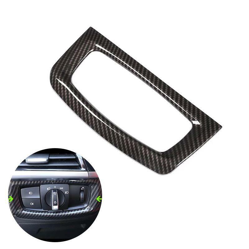 BMW X6 F16 F86 X6M xDrive 35i xDrive 50i Mスポーツ　ヘッドライト ランプ スイッチ パネル リング リム ガーニッシュ　3133