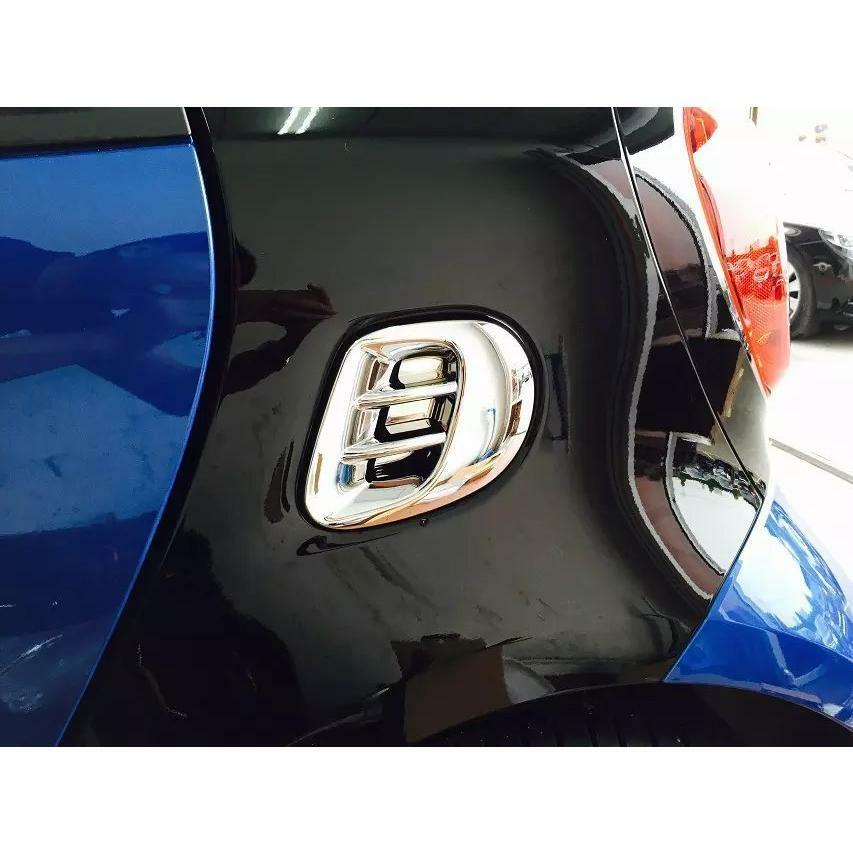 Smart スマート フォーフォー C453 W453 （ 2014年-） メッキ　 サイド　エアー　ダクト　カバー　フレーム　　モール　リア　ダクト