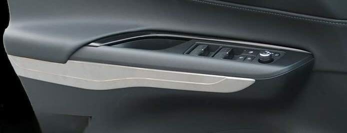Rakuten - トヨタ　ハリアー　 80 　85　 　ハイブリッド 　PHEV　　サテンシルバー　　 インナー ドアパネル カバー 　ドア　サイド　パネル　カバー　ガーニッシュ　AXUH80 AXUH85　　　AXUP85　　　MXUA80 MXUA85