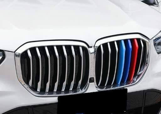 BMW X6 G06 Mカラー グリルフィンカバー ストライプ グリル モール フロントグリル xDrive35d xDrive35dMスポーツ M50i